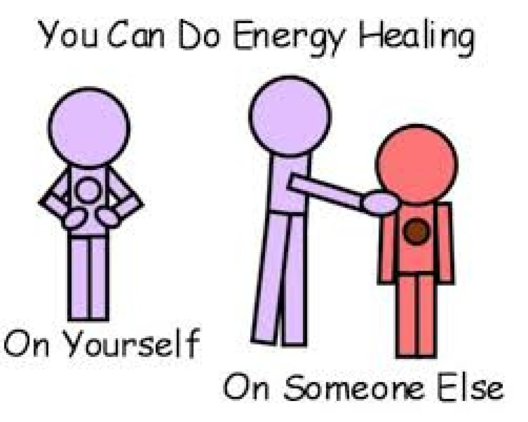 I do energy healing on myself (many different kinds)
