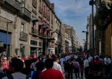 Mexico City Crowd